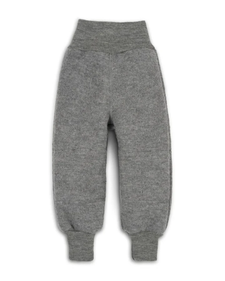 Halfen Strickerei - Walk-Hose mit Kniepatch grau