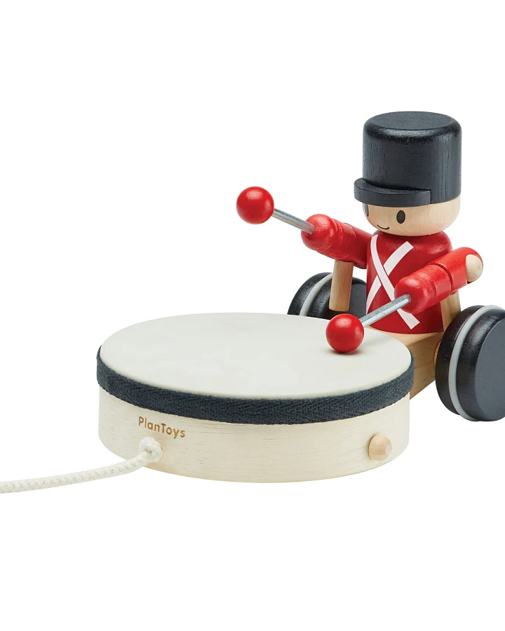 PlanToys - Nachzieh-Trommler