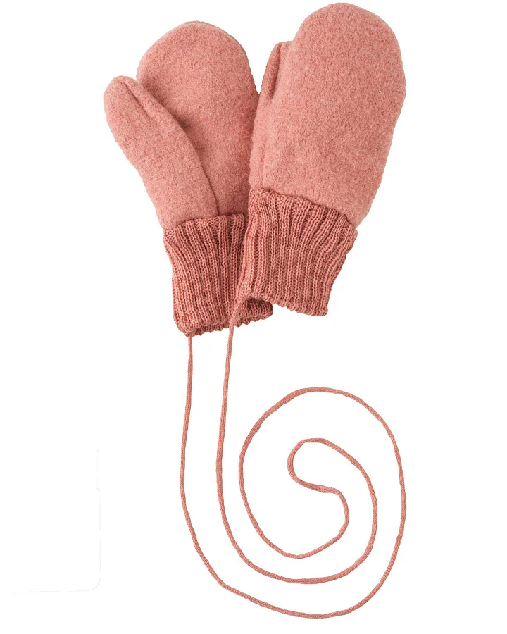 Disana - Walk-Handschuh Merinowolle Softpink Gr. 2