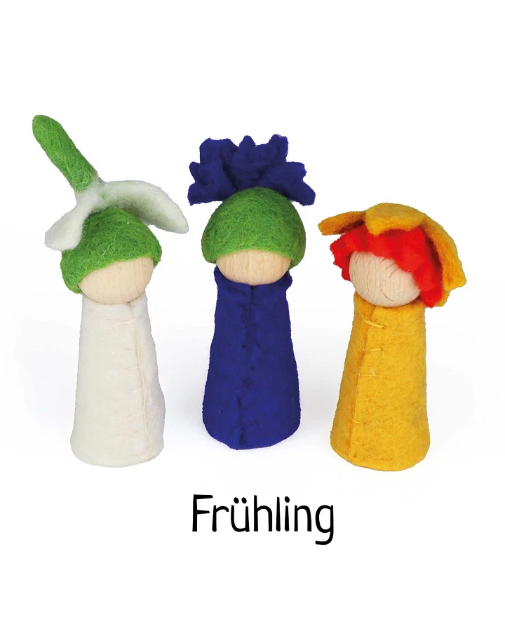 Bauspiel - Blumenkinder Frühling
