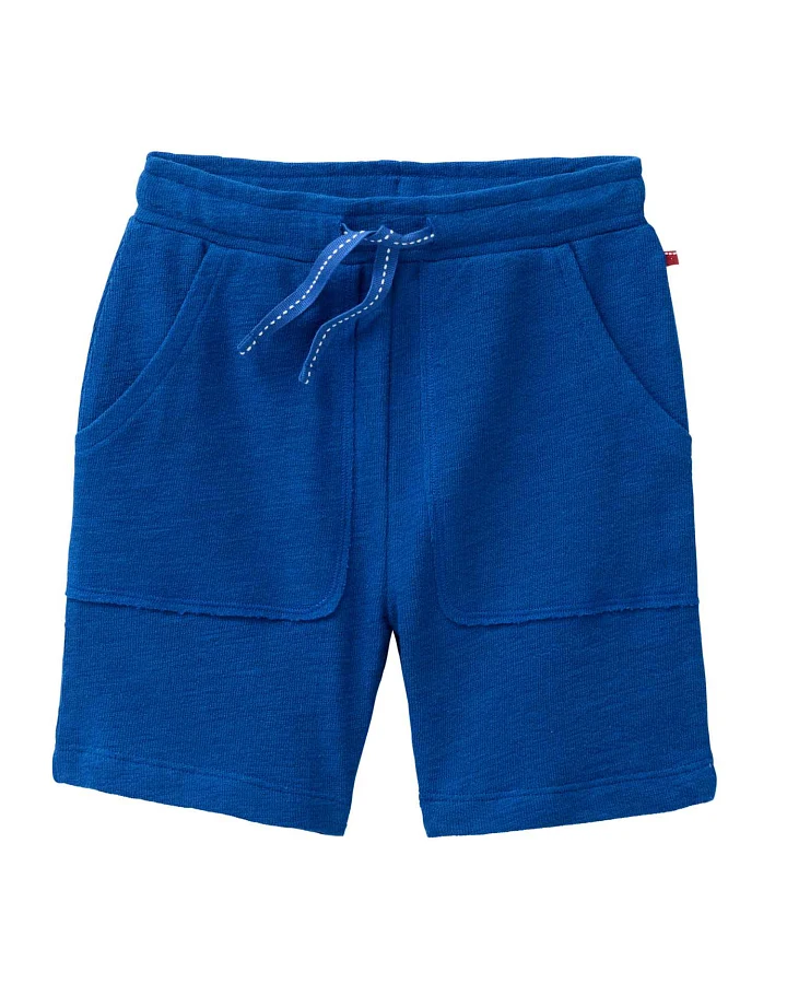 People Wear Organic - Sweat-Bermuda royalblau