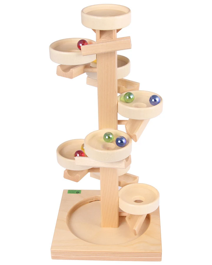 Beck Holzspielzeug - Tellerturm natur