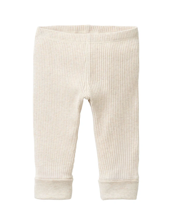 People Wear Organic - Ripp-Leggings kitt mélange