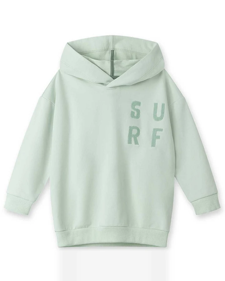 Sanetta Pure - Hoodie "Surf" weißgrün