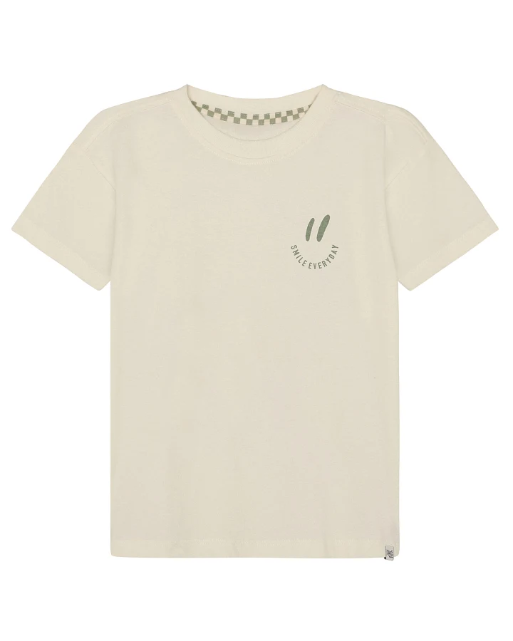 Noppies - T-Shirt "Smile" warmweiß