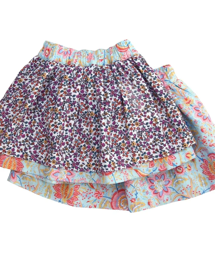 Enfant Terrible - Musselin-Rock "Paisley" white pale