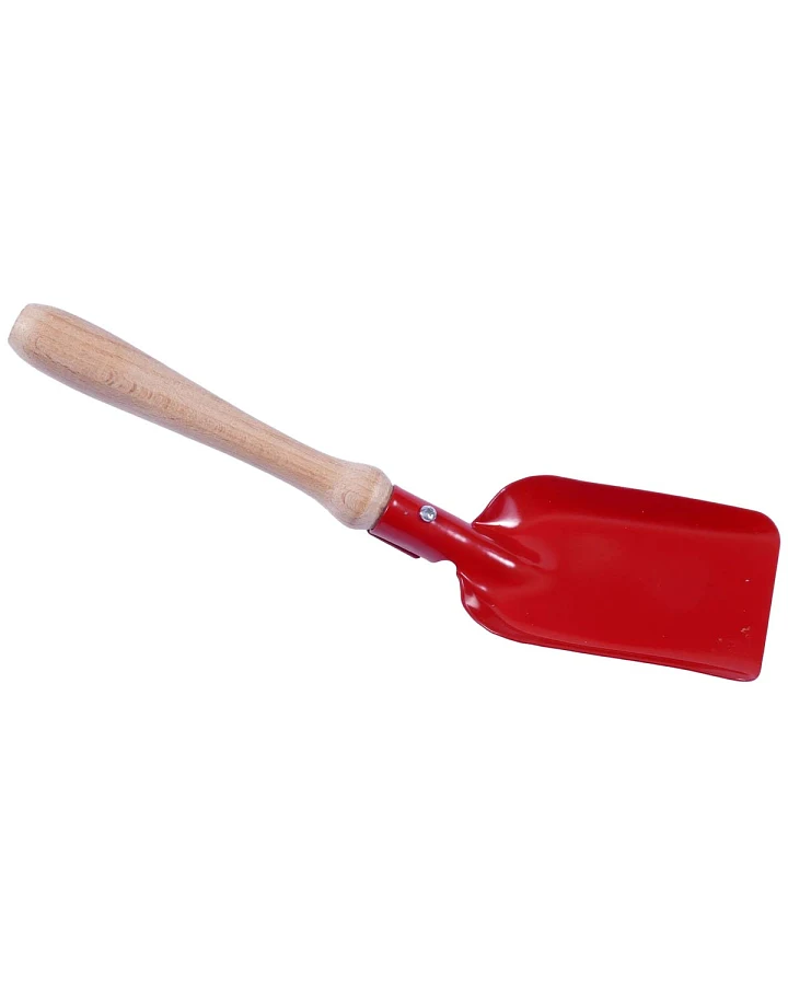 Glückskäfer - Schaufel eckig Metall klein rot