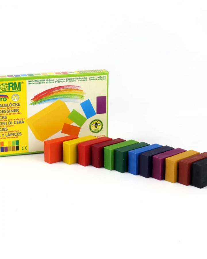 ökoNorm - Wachsmablöcke 12 Farben