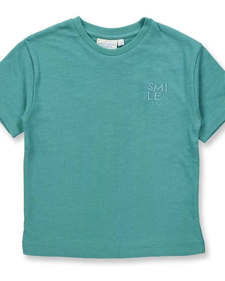 Sense Organics - T-Shirt Slub-Terry seegrün