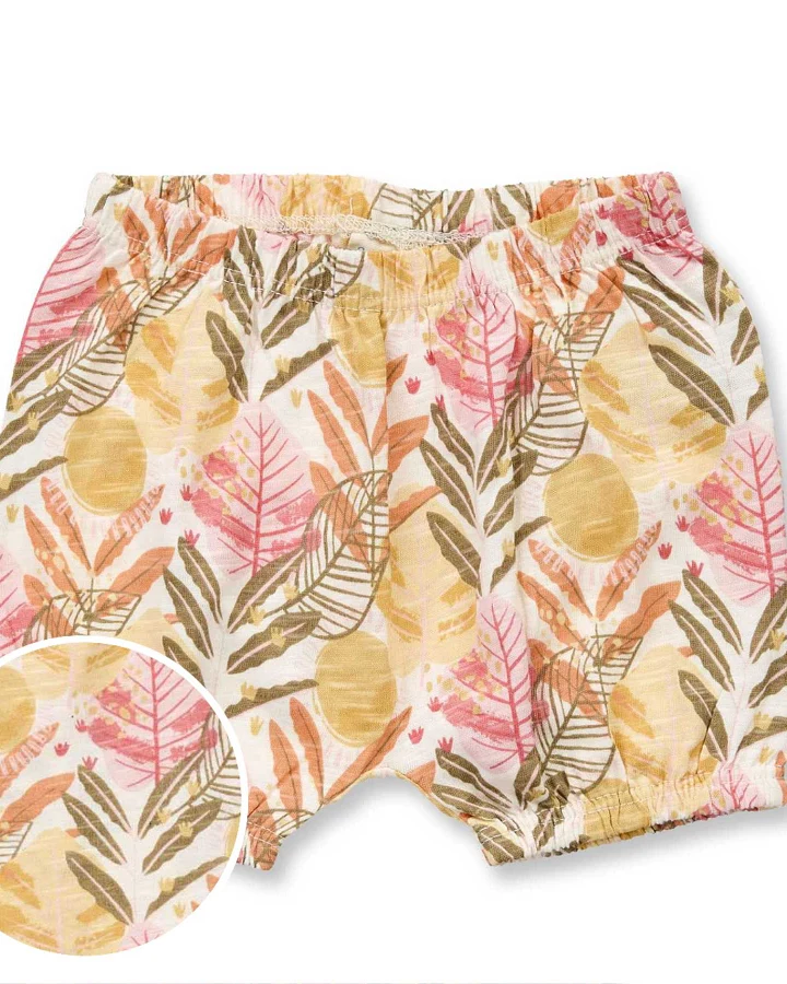Sense Organics - Pumphosen-Shorts "Blätter"