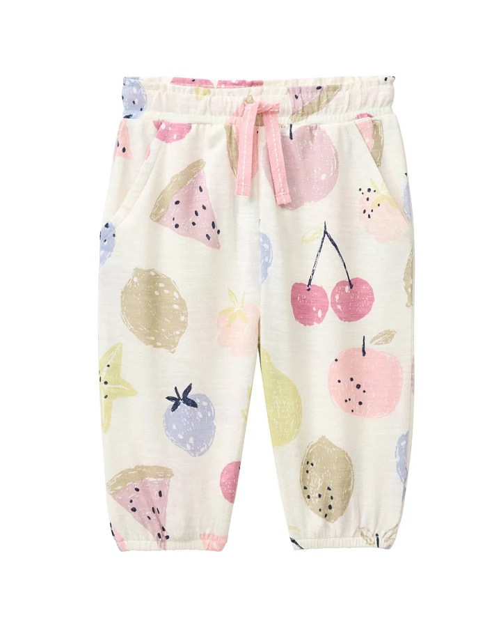 People Wear Organic - Sommerhose "Früchte" bunt