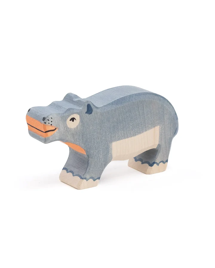 Holztiger - Holztier Nilpferd klein