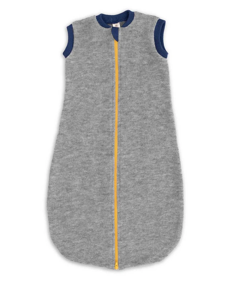 Engel - Wollfleece Schlafsack grau