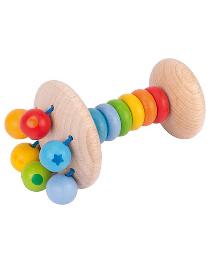 goki baby - Rassel und Greifling Regenbogen