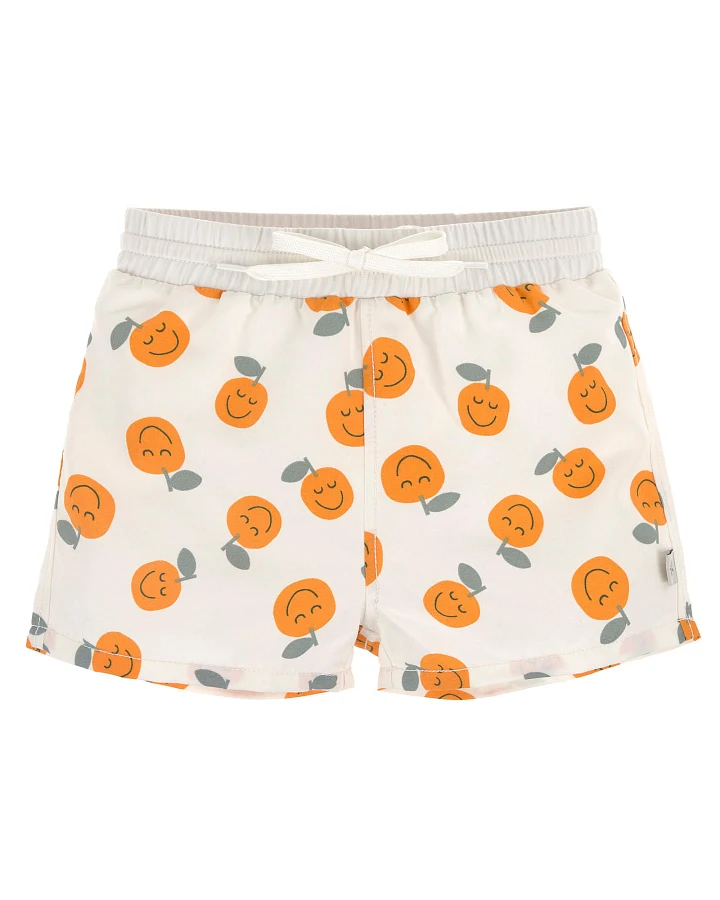 Lässig - Schwimm-Shorts "Orange" creme