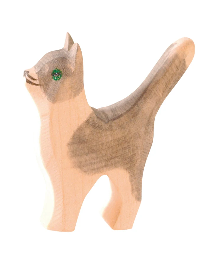 Ostheimer - Holztier Katze klein