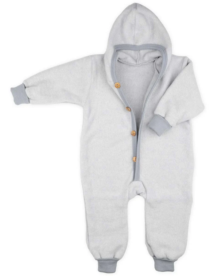 Cosilana - Overall mit Strickbündchen grau