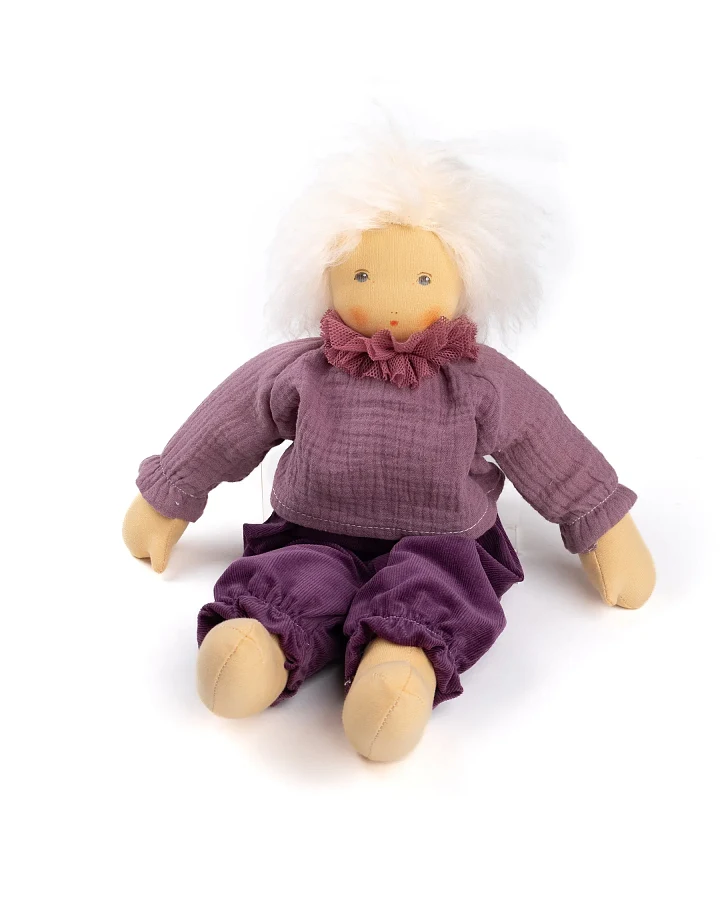 Nanchen Natur - Stoffpuppe Paula "nach Waldorf Art“