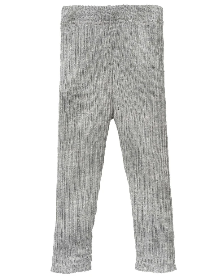 Produktseite: Disana - Strick-Leggings Merinowolle Grau