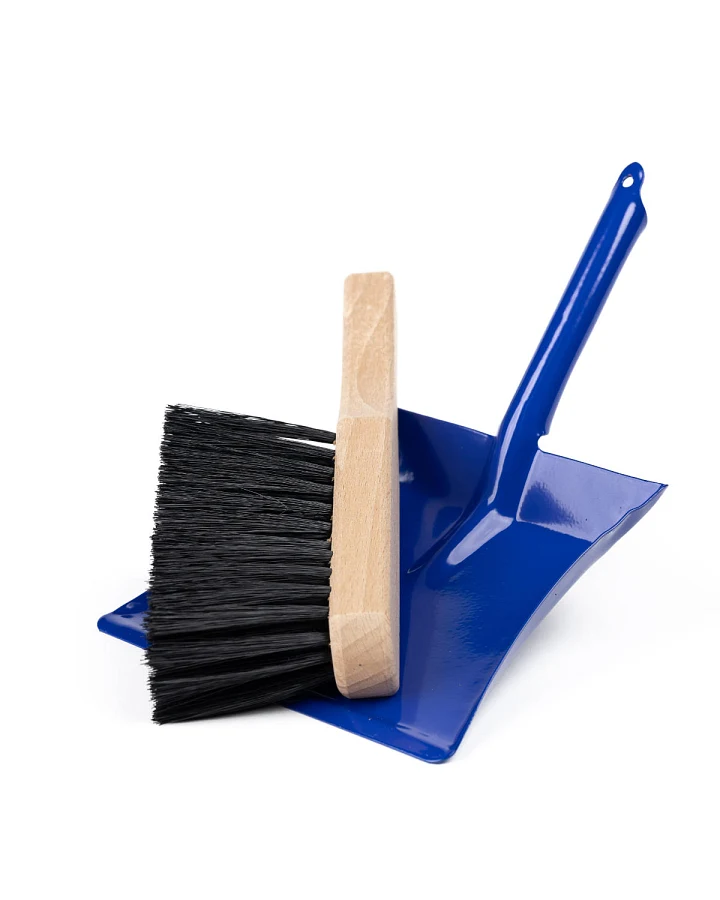 goki - Kinderkehrschaufel mit Handfeger Blau