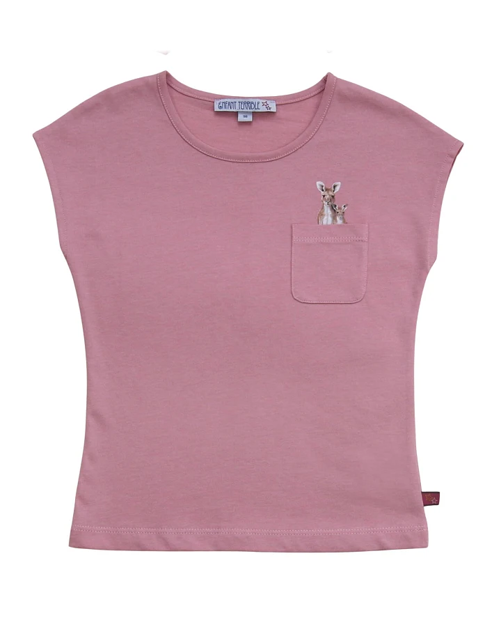 Enfant Terrible - Shirt "Känguru" rosenholz