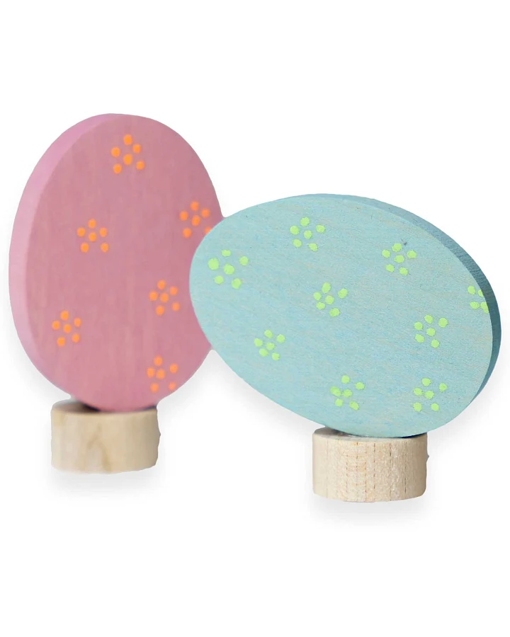 Grimms - Osterstecker Set Ostereier Duo Blümchen