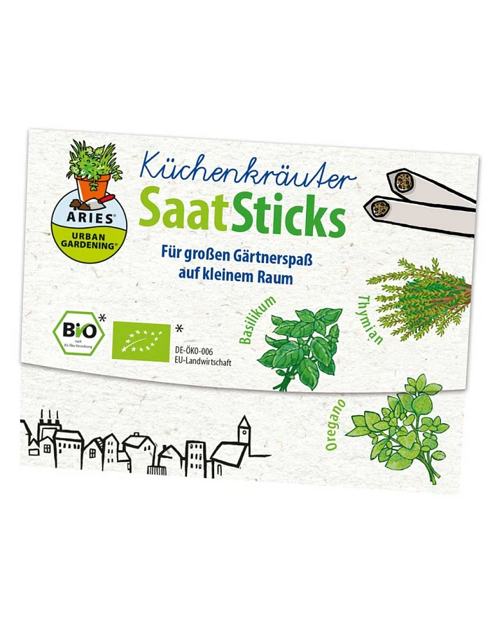 Aries - Saatsticks - Küchenkräuter