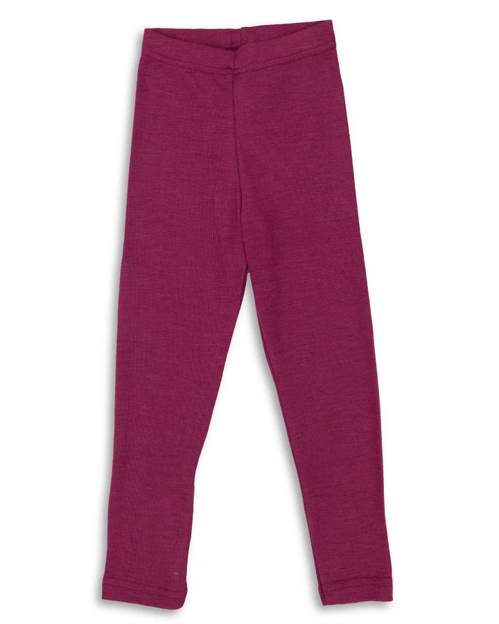 Engel - Leggings Wolle Seide Kinder orchidee