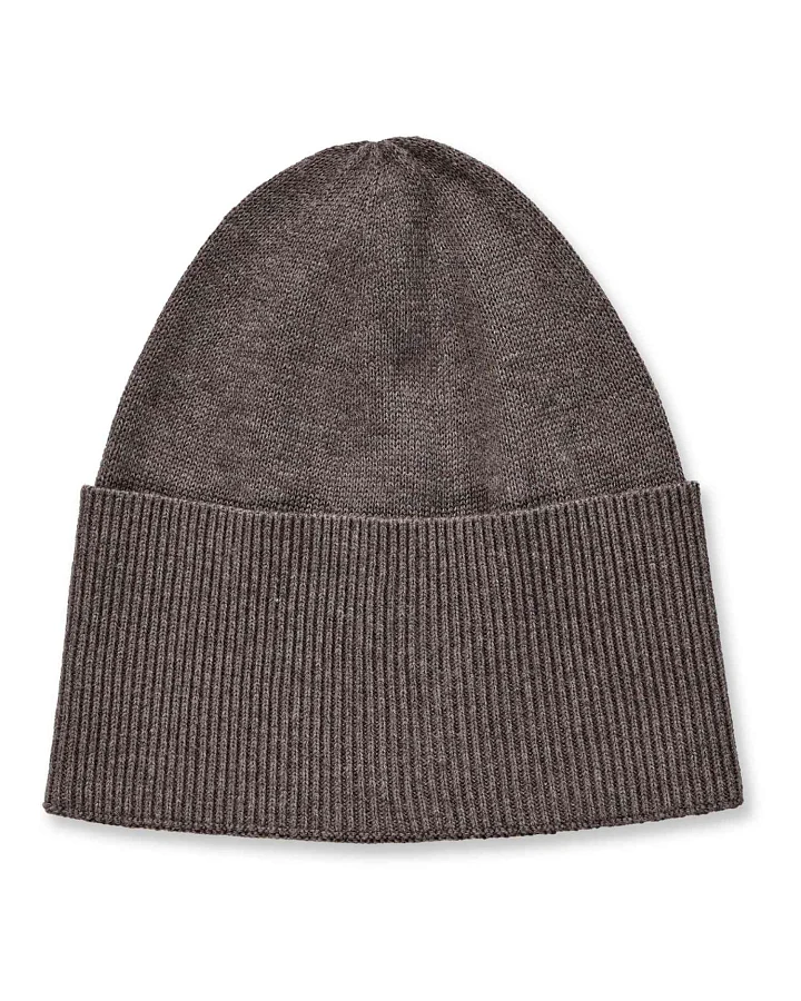 Sense Organics - Strickmütze braun melange