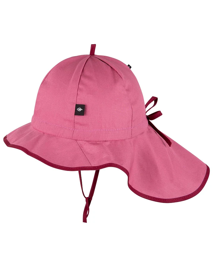 Pure Pure by Bauer - UV-Sonnenhut mit Nackenschutz und Bändern crocus