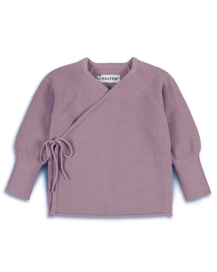 Halfen Strickerei - Schlüttli Merinowolle mauve