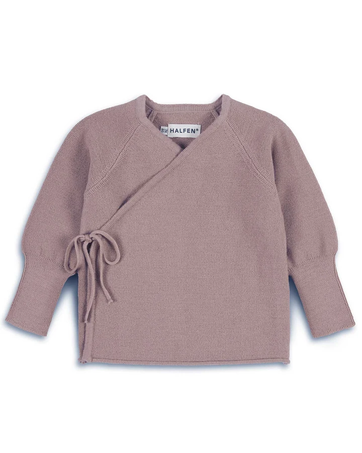 Halfen Strickerei - Schlüttli Merinowolle mauve