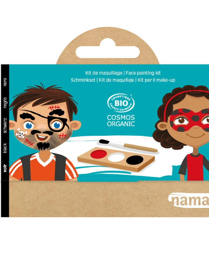 Produktseite: namaki - Kinderschminke Pirat + Marienkäfer