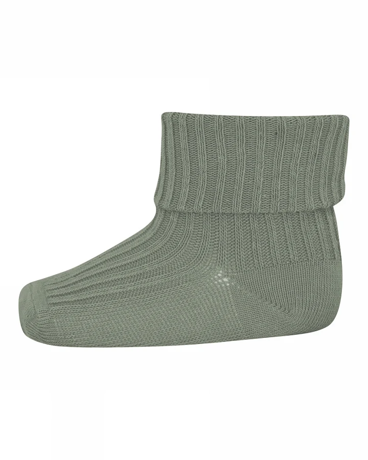 MP Denmark A/S - Wollripp-Socken graugrün