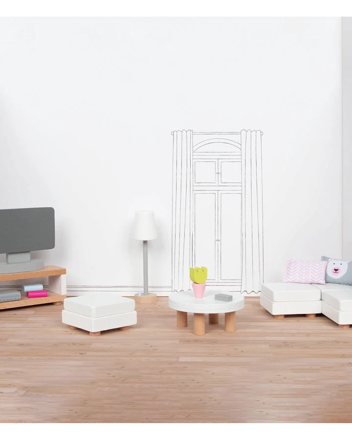 goki - Puppenhaus-Möbel Wohnzimmer