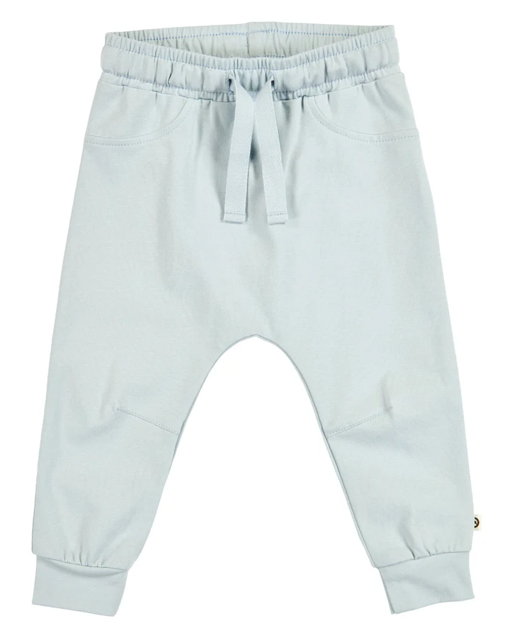 Müsli - Babyhose mit Kordel ocean