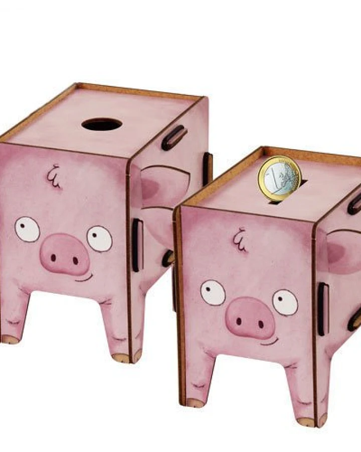 Werkhaus - Spardose Schwein