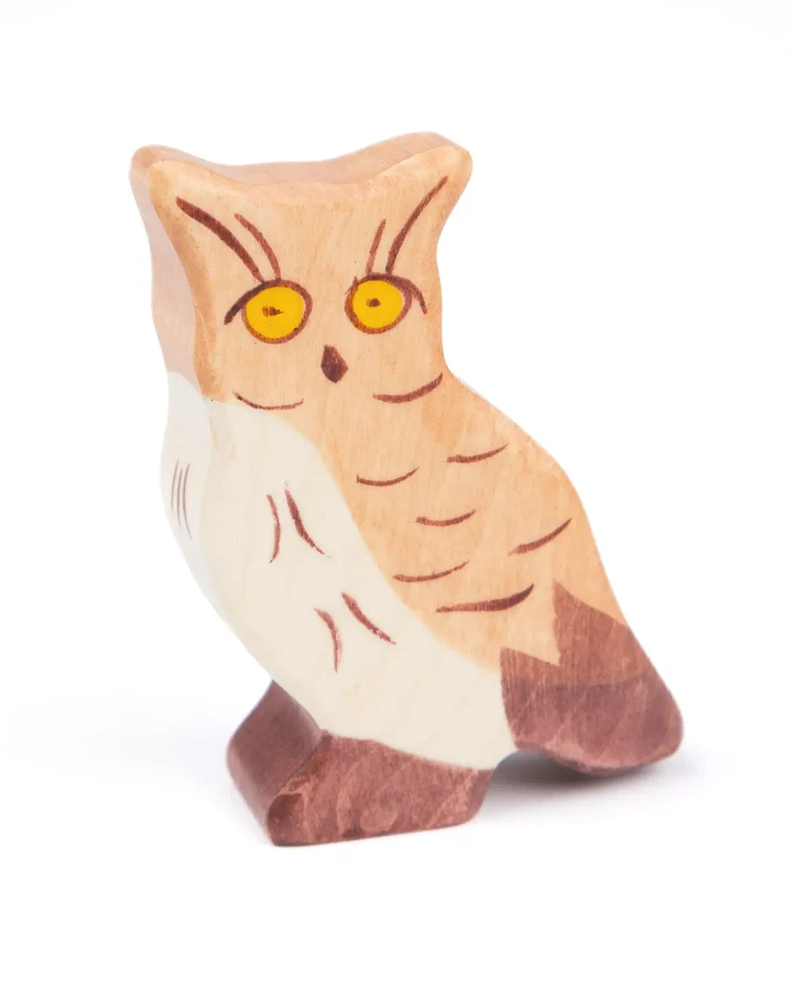 Holztiger - Holztier Vogel Uhu