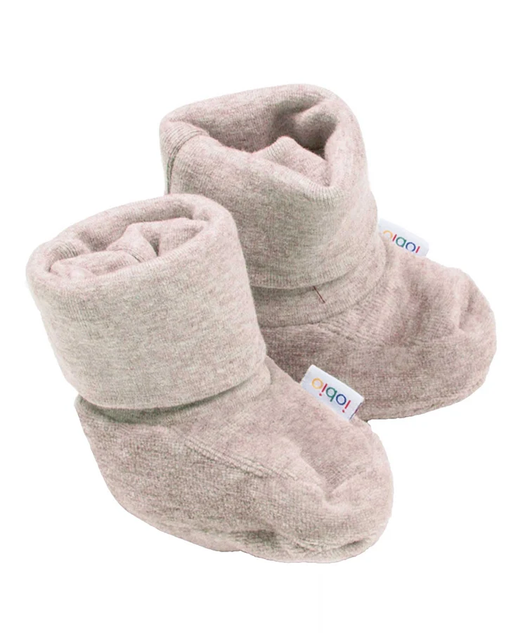 iobio - Babyschühchen Nicki beige melange