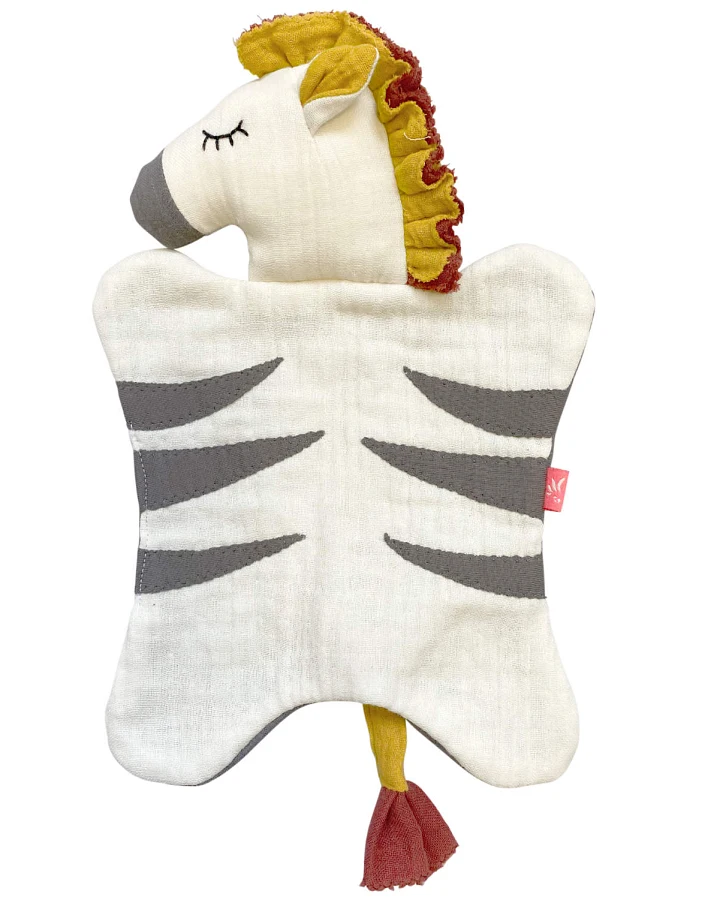 kikadu - Schmusetuch Zebra