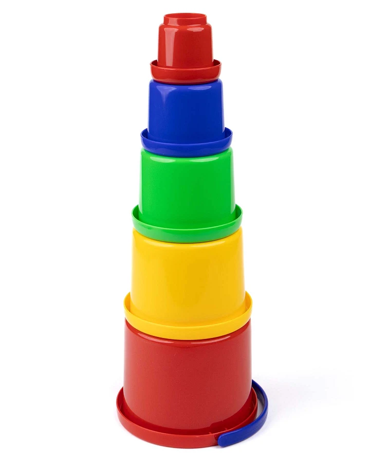 spielstabil - Stapelbecher-Set 5-teilig