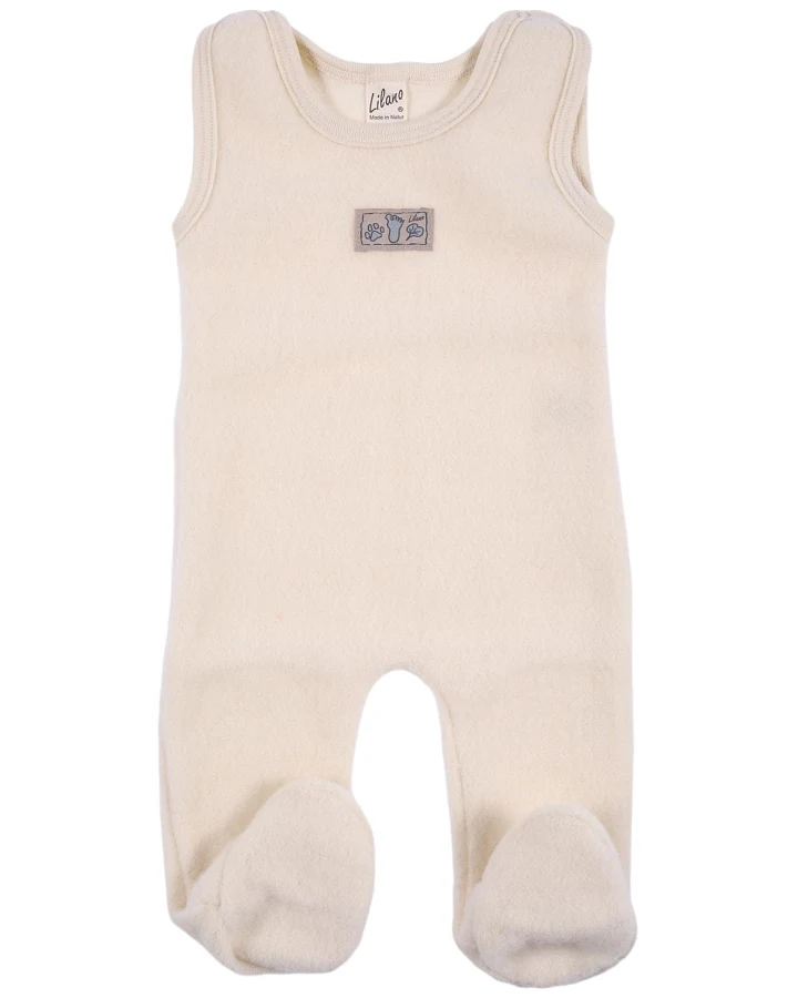 Lilano - Strampler Wollfrottee natur