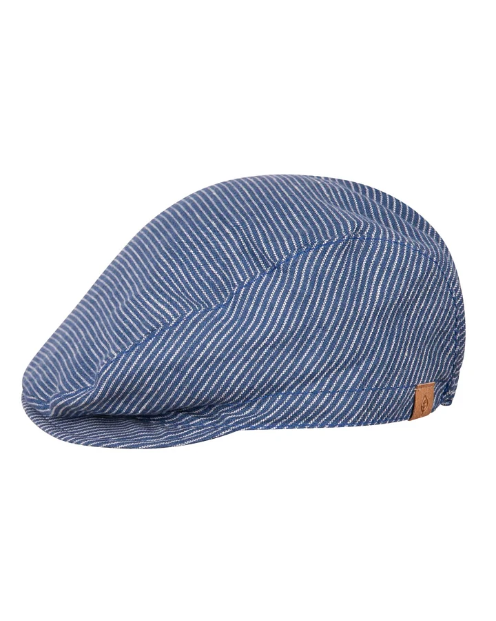Pure Pure by Bauer - Leinen-Schiebermütze navy