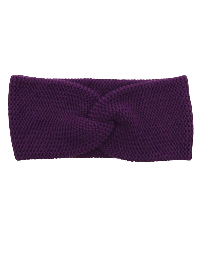 Enfant Terrible - Strick-Stirnband grape