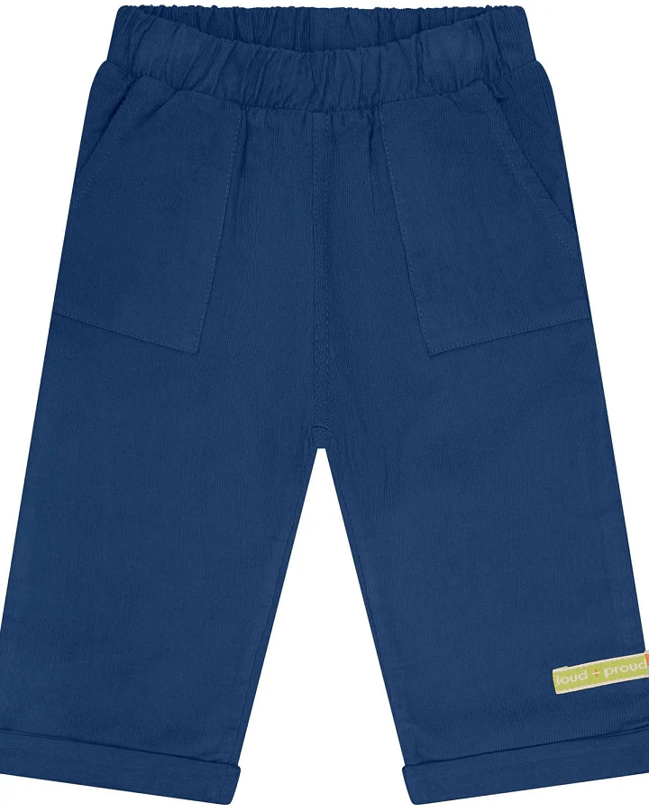 Produktseite: loud + proud - Cord-Hose ultramarin