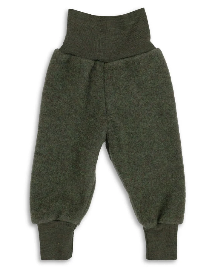 Produktseite: Engel - Wollfleece Hose schilf