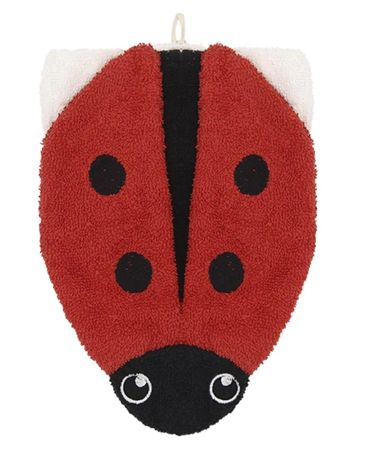 Fürnis - Waschhandschuh - Marienkäfer