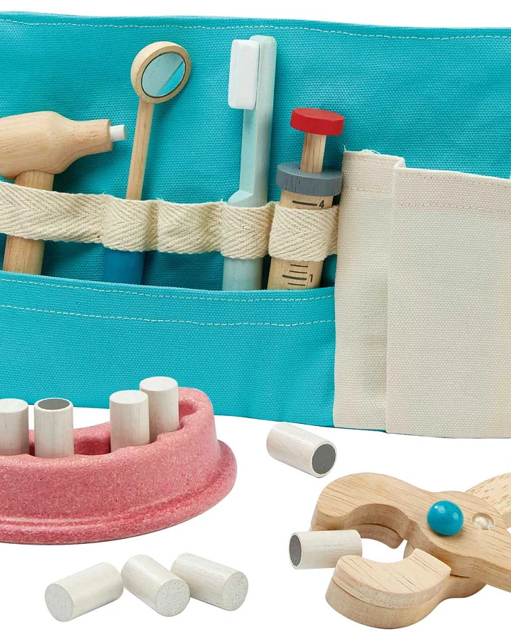 PlanToys - Zahnarzt Set aus Holz