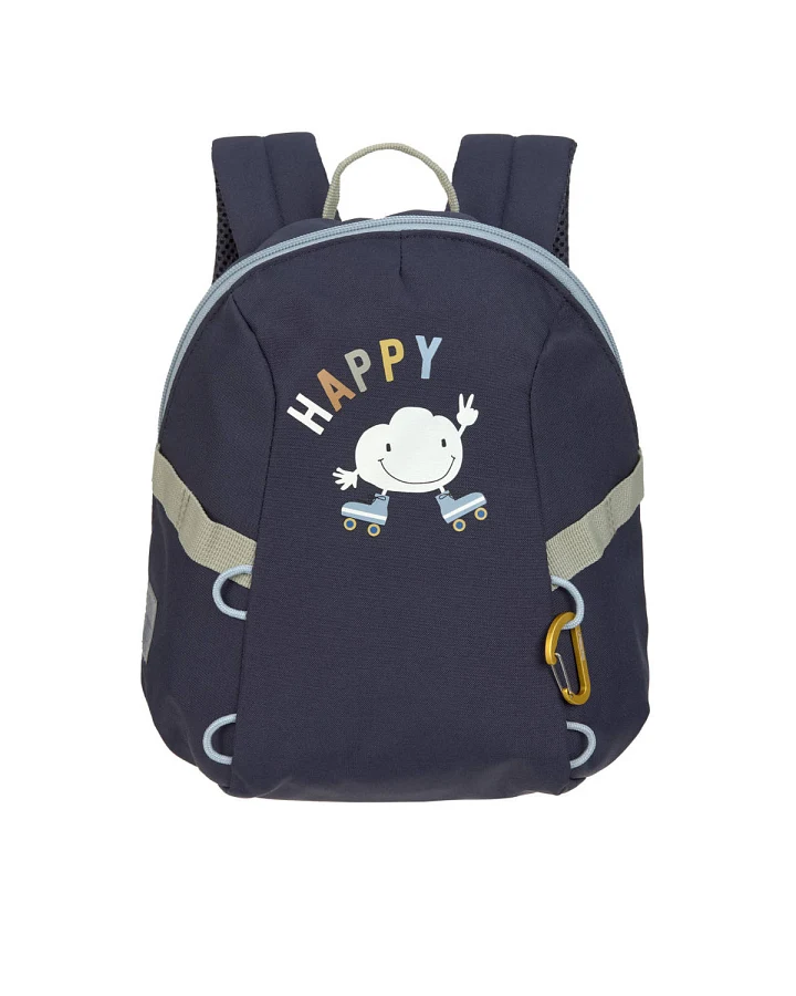 Lässig - Kindergartenrucksack Tiny "Wolke" dunkelblau