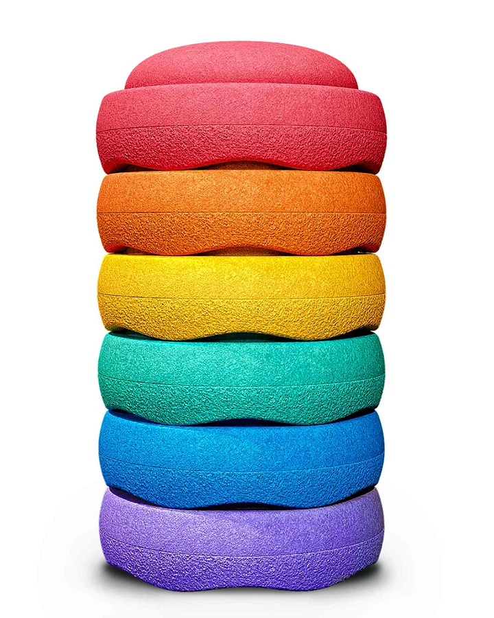 Stapelstein - Stapelstein® 6er Set Original rainbow classic